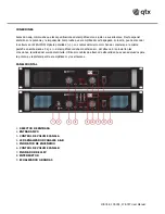 Preview for 20 page of Qtx SPL Series User Manual