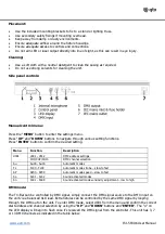 Предварительный просмотр 2 страницы Qtx Tri-Bar User Manual