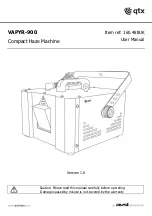 Preview for 1 page of Qtx VAPYR-900 User Manual