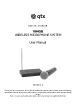 Qtx VH45B User Manual preview