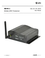 Qtx WDMX-2 User Manual preview