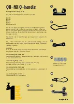 QU-AX Q-handle Assembly Instructions предпросмотр