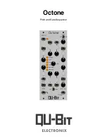 Preview for 1 page of Qu-Bit Electronix Octone Manual