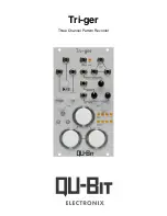 Предварительный просмотр 1 страницы Qu-Bit Electronix Tri-ger Manual