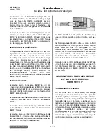 Preview for 34 page of Quackenbush 230QGDA Series Operating And Safety Instructions Manual