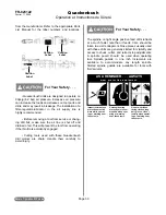 Preview for 50 page of Quackenbush 230QGDA Series Operating And Safety Instructions Manual