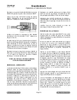 Preview for 58 page of Quackenbush 230QGDA Series Operating And Safety Instructions Manual