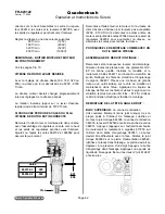 Preview for 62 page of Quackenbush 230QGDA Series Operating And Safety Instructions Manual