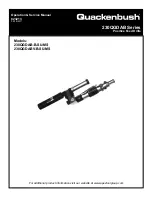 Preview for 1 page of Quackenbush 230QGDAB Series Operation & Service Manual