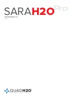 Preview for 1 page of Quad H2O SARAH2O Pro User Manual