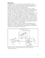 Preview for 4 page of QUAD 405 - annexe 1 Manual