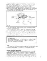 Preview for 5 page of QUAD 44 Instruction Book