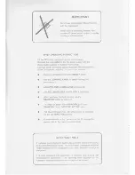 Предварительный просмотр 2 страницы QUAD 66 Instruction Manual