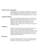 Preview for 12 page of QUAD 909 Stereo Power Amplifier Instruction Manual