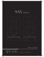 QUAD 9AS Active Owner'S Manual предпросмотр