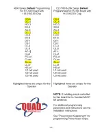 Preview for 28 page of QUAD EZ-7000 Owners And Installation Manual