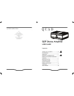 Preview for 3 page of QUAD QSP User Manual