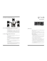 Preview for 3 page of QUAD Speaker User Manual