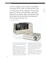 Preview for 4 page of QUAD Vaccume Tube Amplifier Systems Brochure & Specs