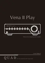 QUAD Vena II Play User Manual preview
