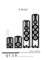 Предварительный просмотр 1 страницы QUAD Z Series Owner'S Manual