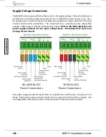 Preview for 22 page of Quadbeam MXD73 Installation Manual