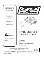 QuadBoss QBRT12544 Owner'S Manual preview