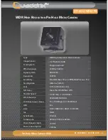 Preview for 3 page of Quaddrix QT-42C Specifications