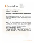 Preview for 91 page of Quaddrix QT-500-16 User Manual