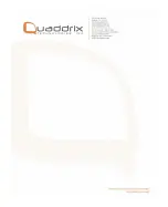 Preview for 101 page of Quaddrix QT-500-16 User Manual