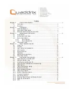 Preview for 2 page of Quaddrix QT-500 Series User Manual