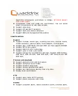 Preview for 5 page of Quaddrix QT-500 Series User Manual