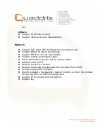 Preview for 6 page of Quaddrix QT-500 Series User Manual