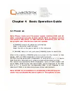 Предварительный просмотр 21 страницы Quaddrix QT-500 Series User Manual