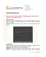 Предварительный просмотр 30 страницы Quaddrix QT-500 Series User Manual