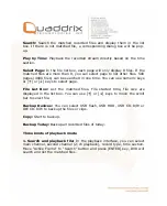 Предварительный просмотр 33 страницы Quaddrix QT-500 Series User Manual