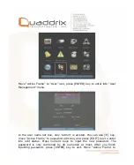 Предварительный просмотр 42 страницы Quaddrix QT-500 Series User Manual