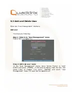 Предварительный просмотр 44 страницы Quaddrix QT-500 Series User Manual