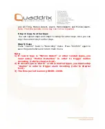 Preview for 75 page of Quaddrix QT-500 Series User Manual