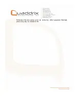 Preview for 115 page of Quaddrix QT-500 Series User Manual