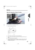 Preview for 47 page of quadient DS-85i Manual