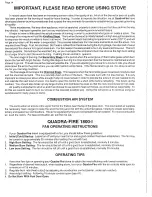 Preview for 14 page of Quadra-Fire 1800-I Installation, Operation And Maintenance Instructions