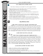 Preview for 22 page of Quadra-Fire 2100-I Installation, Operation & Maintenance Instructions Manual