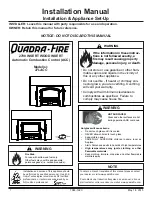 Preview for 1 page of Quadra-Fire 27I-ACC Installation Manual