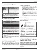 Preview for 7 page of Quadra-Fire 27I-ACC Owner'S Manual