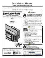 Preview for 1 page of Quadra-Fire 3100-I Installation Manual