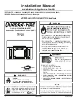 Quadra-Fire 31I-ACC Installation Manual preview