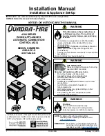 Quadra-Fire 4300 Series Installation Manual preview