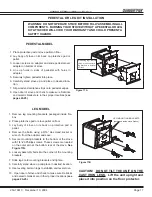 Предварительный просмотр 17 страницы Quadra-Fire 4300 Series Installation, Operation & Maintenance Instructions Manual