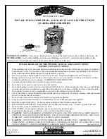 Preview for 1 page of Quadra-Fire 4300 Series Installation, Operation And Maintenance Instructions